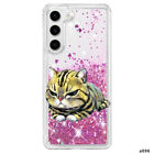 Cute Cartoon Liquid Glitter Phone Case Cover For Samsung Galaxy S23 A05S A15 A55