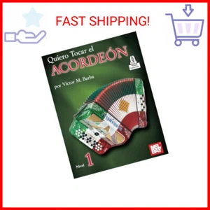 Quiero Tocar el Acordeon: Nivel 1 (Spanish Edition) Paperback – February 19, 201 - Picture 1 of 2