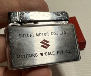 SUZUKI MOTOR CO. LTD. . Liquid Gas Super Lighter #100 made in Japan Vintage - Picture 1 of 13