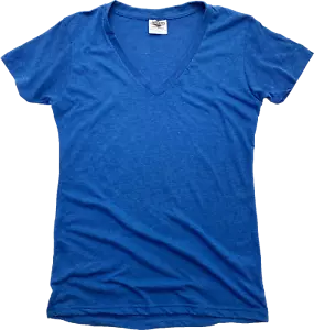 Tultex 244 - Ladies' Poly-Rich V-Neck (custom label) BLANK - Picture 1 of 2