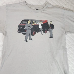 ABC LOST A-Team Mashup Series Tee Fury Small T-Shirt Light Grey - Picture 1 of 7