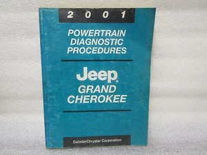 2001 POWERTRAIN DIAGNOSTIC PROCEDURES JEEP GRAND CHEROKEE 81-699-01061 - Bild 1 von 4