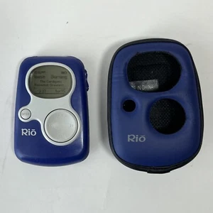 RIO S10 64MB 1st Generation Vintage MP3 Music Player Sonic Blue 15 Songs - Picture 1 of 9