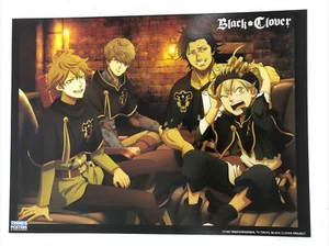 Luck Voltia Langris Vaude Yami Sukehiro & Asta - Black Clover Mini Poster 8x11 - Picture 1 of 1