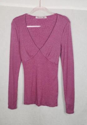 Blusa Top Michael Stars Grande Caliente Rosa Frambuesa Brillante Sexy Fiesta Vacaciones EE. UU. Foto 1 de 3