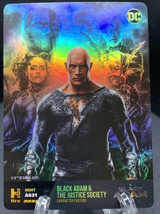 Black Adam/The Rock Hybrid Trading Card 2022 Chapter 2 Epic Holo #A631
