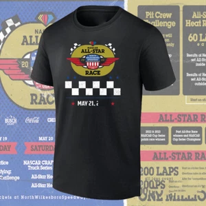 HOT!!! - Nascar All-Star 2023 North Wilkesboro Speedway T-Shirt Size S-3XL - Picture 1 of 5