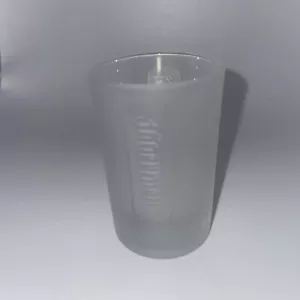 Jägermeister Milchglas Schnapsglas mit Logo auf der Unterseite 2 3/4" hoch Jager 1 fl oz - Bild 1 von 5