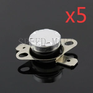 5 x Temperature Switch Control Sensor Thermal Thermostat 105°C N.O. KSD301 - Picture 1 of 4