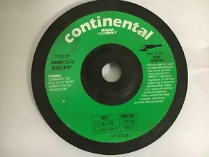 5 piezas amoladora de corte Continental Magna 7 x 1/4 x 7/8 metal abrasivo de mampostería - Imagen 1 de 1