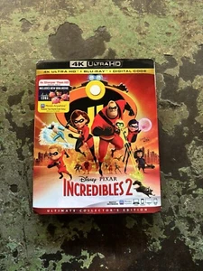 Incredibles 2 (2018) 4K Ultra HD + Blu-ray + OOP Slipcover UHD Disney - Picture 1 of 3