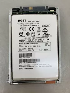 HGST EMC Ultrastar HUSMM1640ASS204, 400GB SAS 2.5" (0B32172) F/W: C250 SSD - Picture 1 of 5