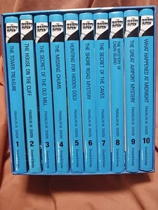 The Hardy Boys Mystery Collection Books 1-10 Box Set Franklin W. Dixon - Picture 1 of 5