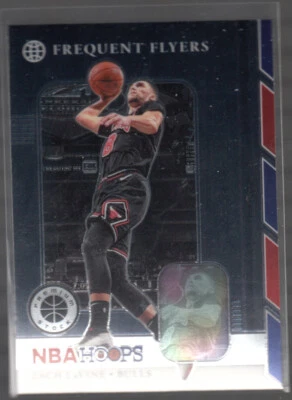ZACH LaVINE 2019-20 Panini NBA Hoops Premium Stock Frequent Flyers #7 Bulls Mint - Image 1 of 2