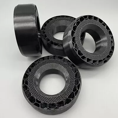 (4 Pack) 2.2 x 5.7 inch 3D Printed Tire Inserts for 1/10 Scale RC Crawler, Truck - Image 1 of 2