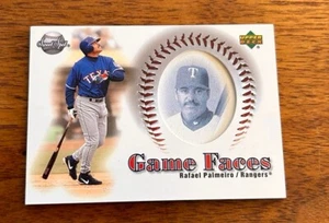 2002 Upper Deck Sweet Spot Game Faces Rafael Palmeiro #171 - Picture 1 of 2