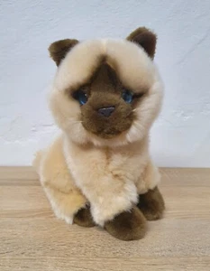Peluche Peluche Gato JMV Sentado 21 cm Excelente Estado Raro - Imagen 1 de 11