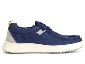 30% SALE SNEAKERS CAFÈNOIR HERREN AUS STOFF MIT SCHNÜRUNG FARBE BLAU ART. TM9007 - Bild 1 von 2