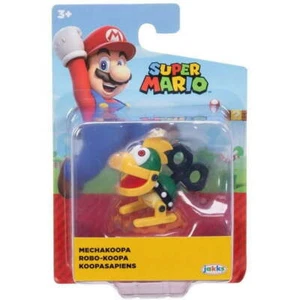 Jakks Pacific Super Mario Mechakoopa 2.5" Action Figure World of Nintendo Toy - Picture 1 of 4