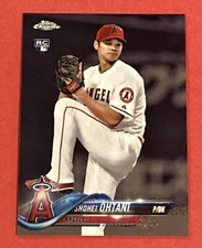 SHOHEI OHTANI - 2018 Topps Chrome Rookie Card RC #150 Angels