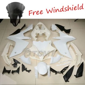 Unpainted ABS Fairing Bodywork Kit For YAMAHA YZFR1 YZF R1 YZF-R1 2007-2008 2008 - Picture 1 of 11