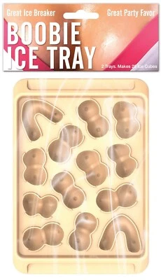 Bandeja de hielo Boobie - Paquete de 2 Foto 1 de 2