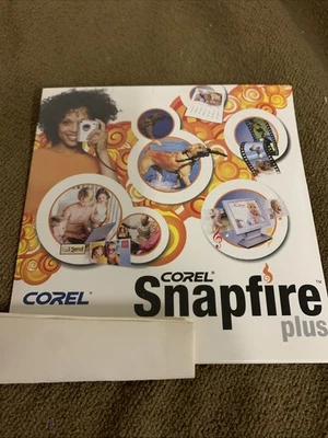 Corel Snap fire Plus New Sealed Vintage Software Computer Image - Image 1 of 4