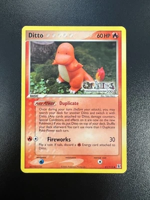 Pokemon Ditto 61/113 2007 Origins International Game Expo Promo Juego Moderado Foto 1 de 4