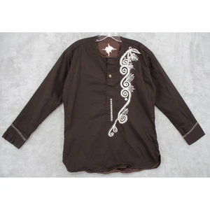 Vintage Shirt Womens Small Western Embroidered Floral Rodeo Bohemian Retro Lined - Picture 1 of 8