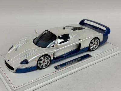 1/18 GL models Maserati MC12 Street car in Pearl White  Blue Accent 50 pieces - Image 1 of 4