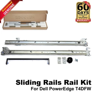 Dell PowerEdge R940XA 2U Sliding Rail Kit T4DFW Heavy-Duty Server Rack Rails - Picture 1 of 13