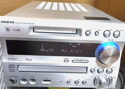 ONKYO FR N7EX A CD MD USB Receiver Fully Working Pickup Replaced Tested - Image 1 of 4