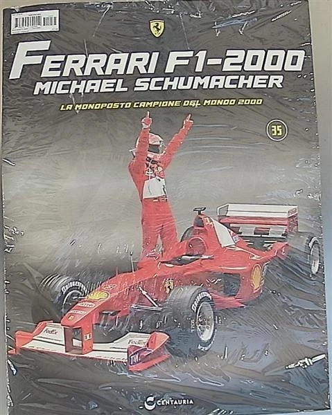 FERRARI F1-2000 MICHAEL SCHUMACHER IN METALLO N.35 SCALA 1:8 COSTR.LA MONOPOSTO - Immagine 1 di 1