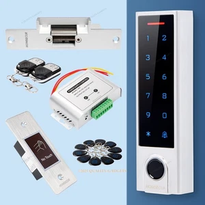 HOMSECUR IP66 APP WIFI Fingerprint Access Control Set Electric Strike Lock - Picture 1 of 10