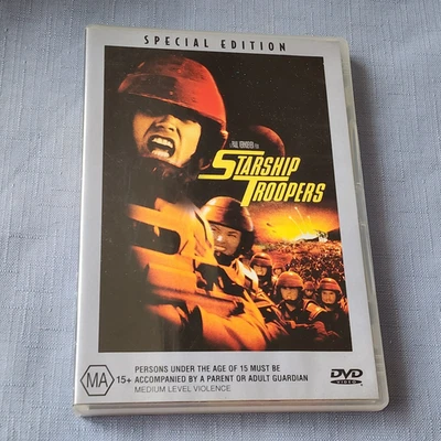 Starship Troopers Special Edition (DVD 1997) Region 4 Casper Van Dien - image 1 of 4
