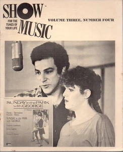 Show Music Magazine Oct 1984 Mandy Patinkin Bernadette Peters Stephen Sondheim - Picture 1 of 2