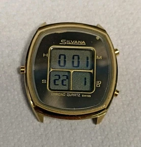 Silvana watch ESA 934 711   working, Back Cover Is Lost!!! - Picture 1 of 6