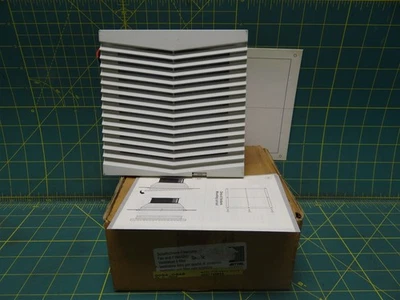 Ventilador y unidad de filtro Rittal SK3388.021 blanco 24VDC 0.31A 7.4W 6"x6"x2.5" Foto 1 de 4