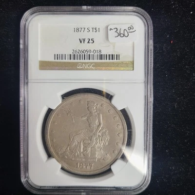 Dólar comercial S 1871 - en estado bastante bueno 25 Foto 1 de 2