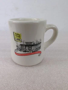 Waffle House Mug Restaurant Ware Tuxton Diner Style Coffee Cup 2012 Logo - Picture 1 of 6