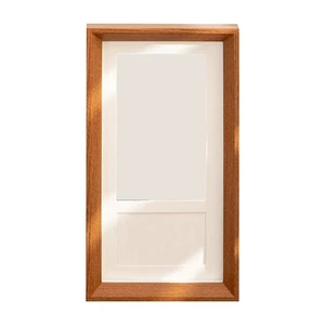 Natural Wood Photo Frame for Displaying 13 Photos with Easy Back Panel Access - Picture 1 of 12
