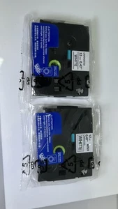 2 Compatible Brother P-Touch TZ-231 TZe-231 12mm Label Maker Tape PTD210 D200 - Picture 1 of 8