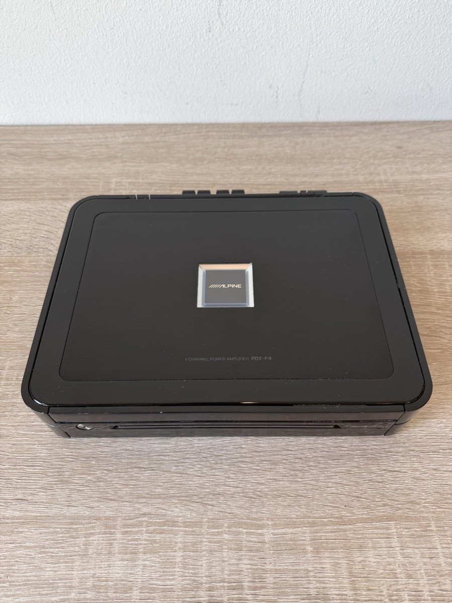 Alpine PDX-F4 4-Channel Car Amp for sale online | eBay