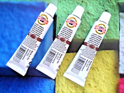 Künstler Ölfarbe (3x 16ml) Manes Colours Umbra-gebrannt v. KOH-I-NOOR Hardtmuth