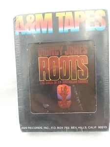 Quincy Jones Roots The Saga of American Family 8T4626 Sealed 8-Track Cartridge - Picture 1 of 3