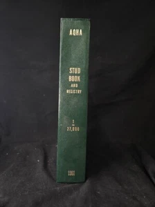 The AQHA Stud Book and Registry number 1 1961 - Picture 1 of 7