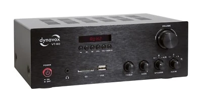 Stereo-Verstärker - HiFi Verstärker 160W - Bluetooth - Dynavox VT-80 - Bild 1 von 4