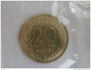 1973 20 Centimes Marianne - Fdc - Scellée - Picture 1 of 1
