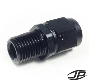 6 AN Female to 1/4 NPT Male Straight Adapter Fitting - Imagen 1 de 3