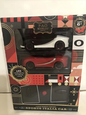 fao schwarz Sports Italia  2 Remote Control Car, Requires Triple A Batteries. - Image 1 of 3